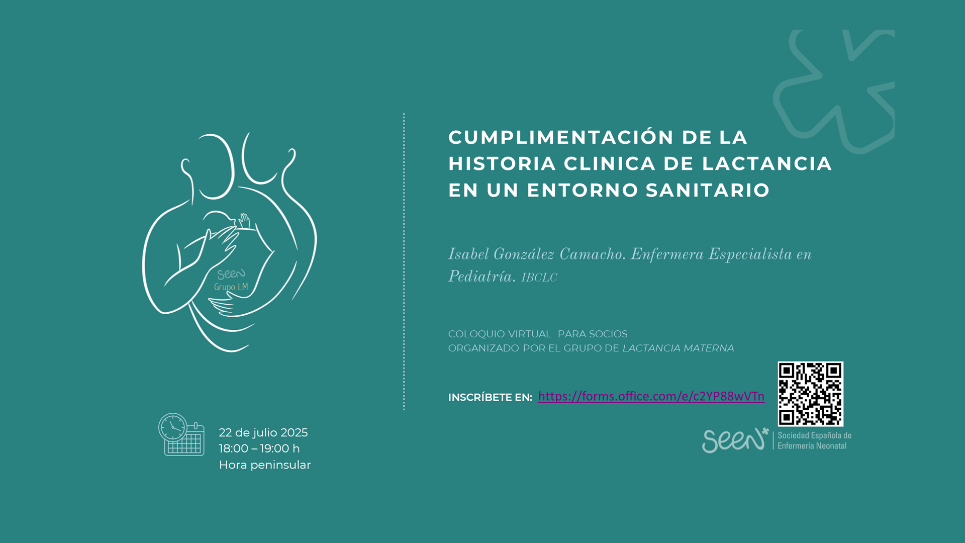 Coloquio Virtual. Grupo de Trabajo Lactancia Materna de la SEEN