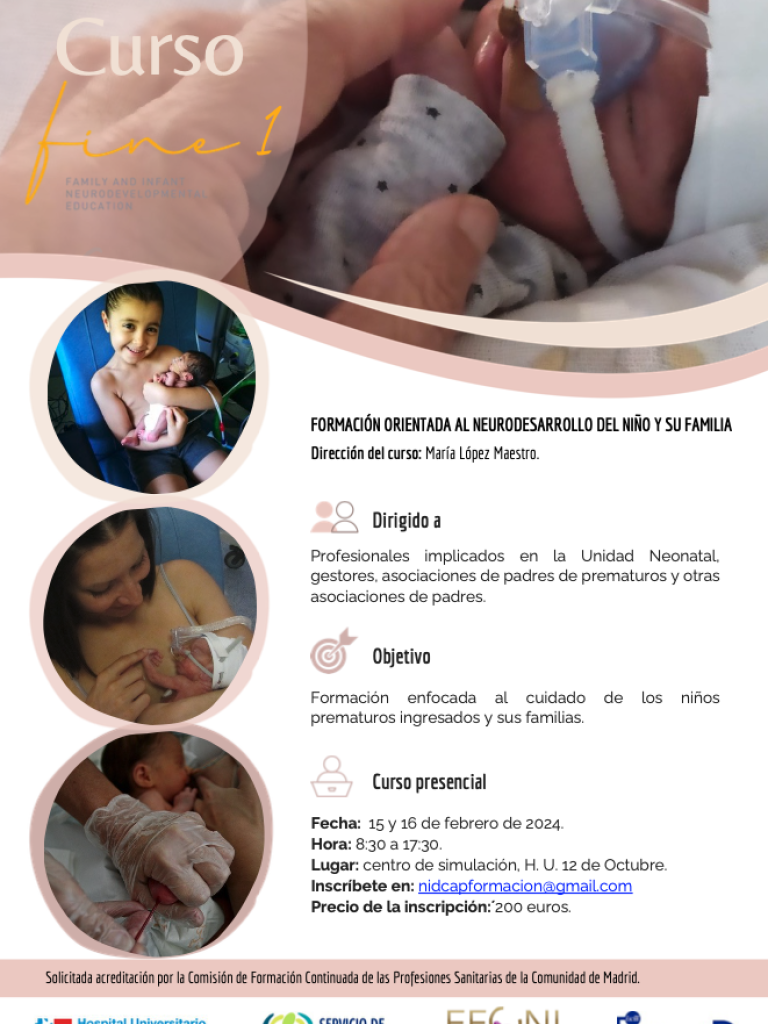 Curso FINE (Famliy and Infant Neurodevelopmental Education)