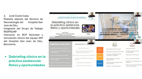 III Webinar SEEN 2024 - Aplicación simulación clínica